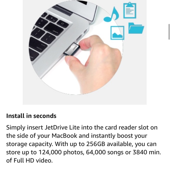 Transcend 256GB Jet Drive Lite 330 Flash Memory - Picture 3 of 12
